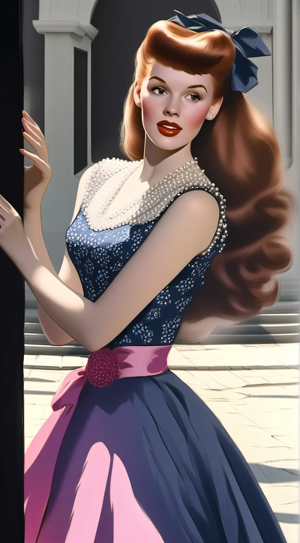 ai character: Amelia Gale background