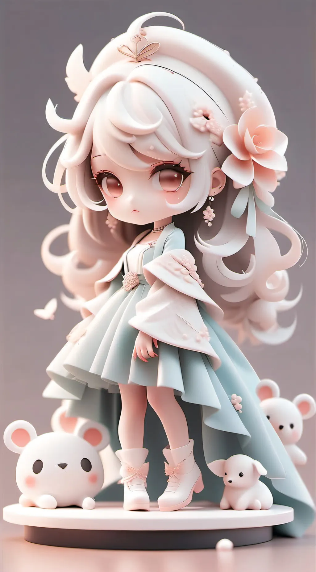 ai character: Marka background