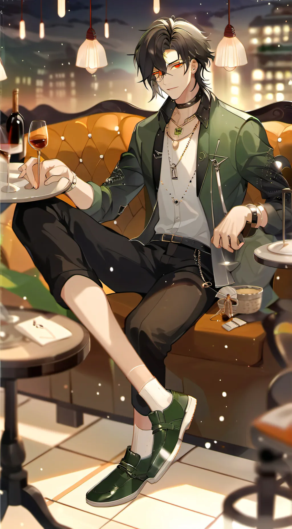 ai character: Simon background