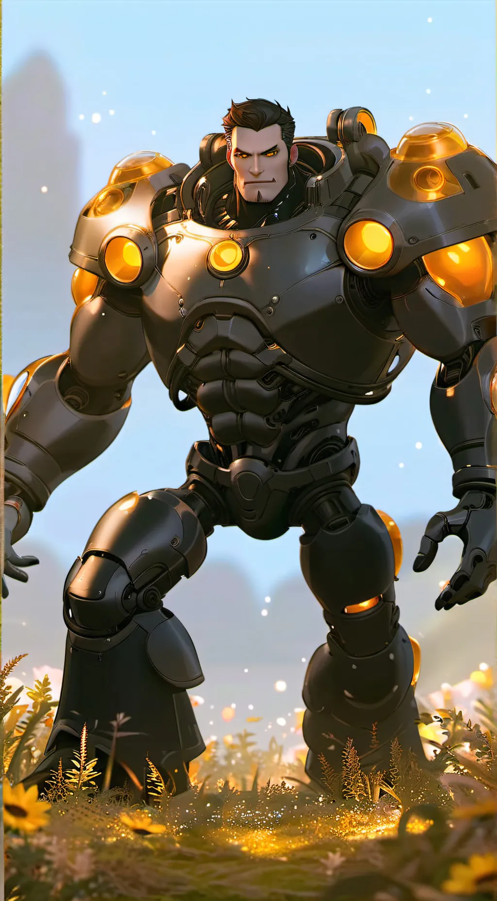 ai character: Surge background