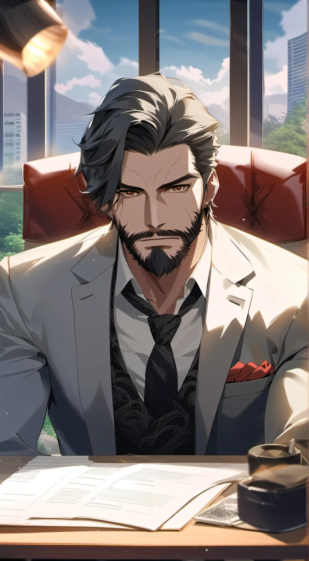 ai character: Dominic Settchi background