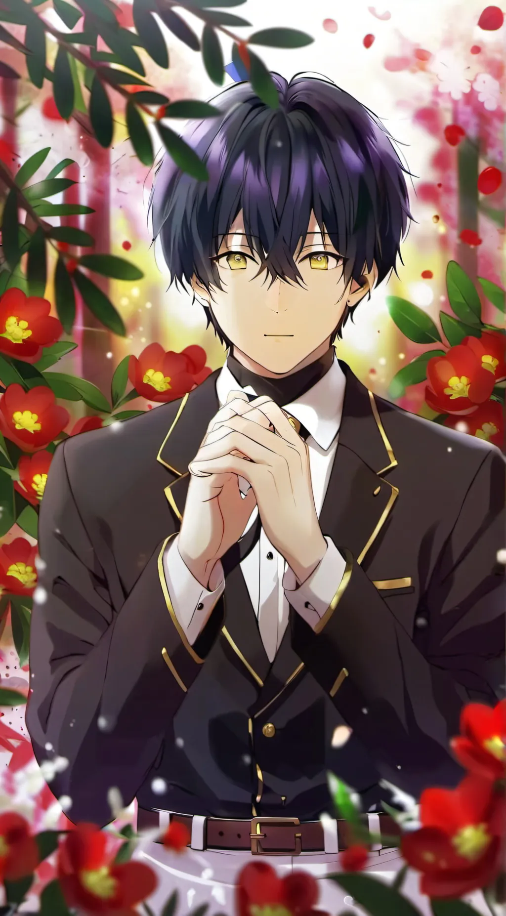 ai character: aaron background