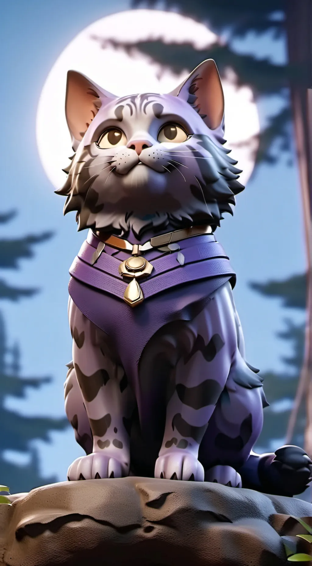 ai character: catnap background