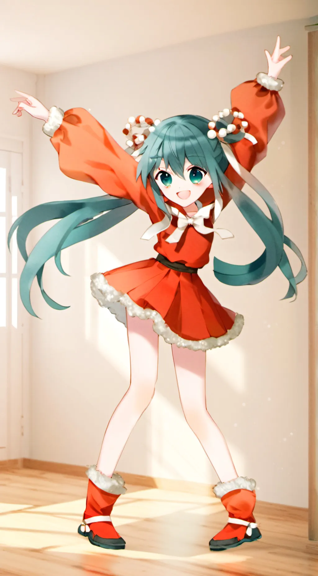 ai character: miku background