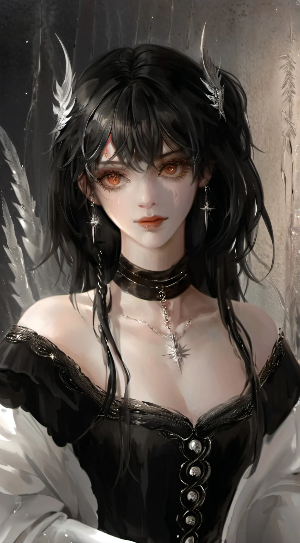 ai character: honey background