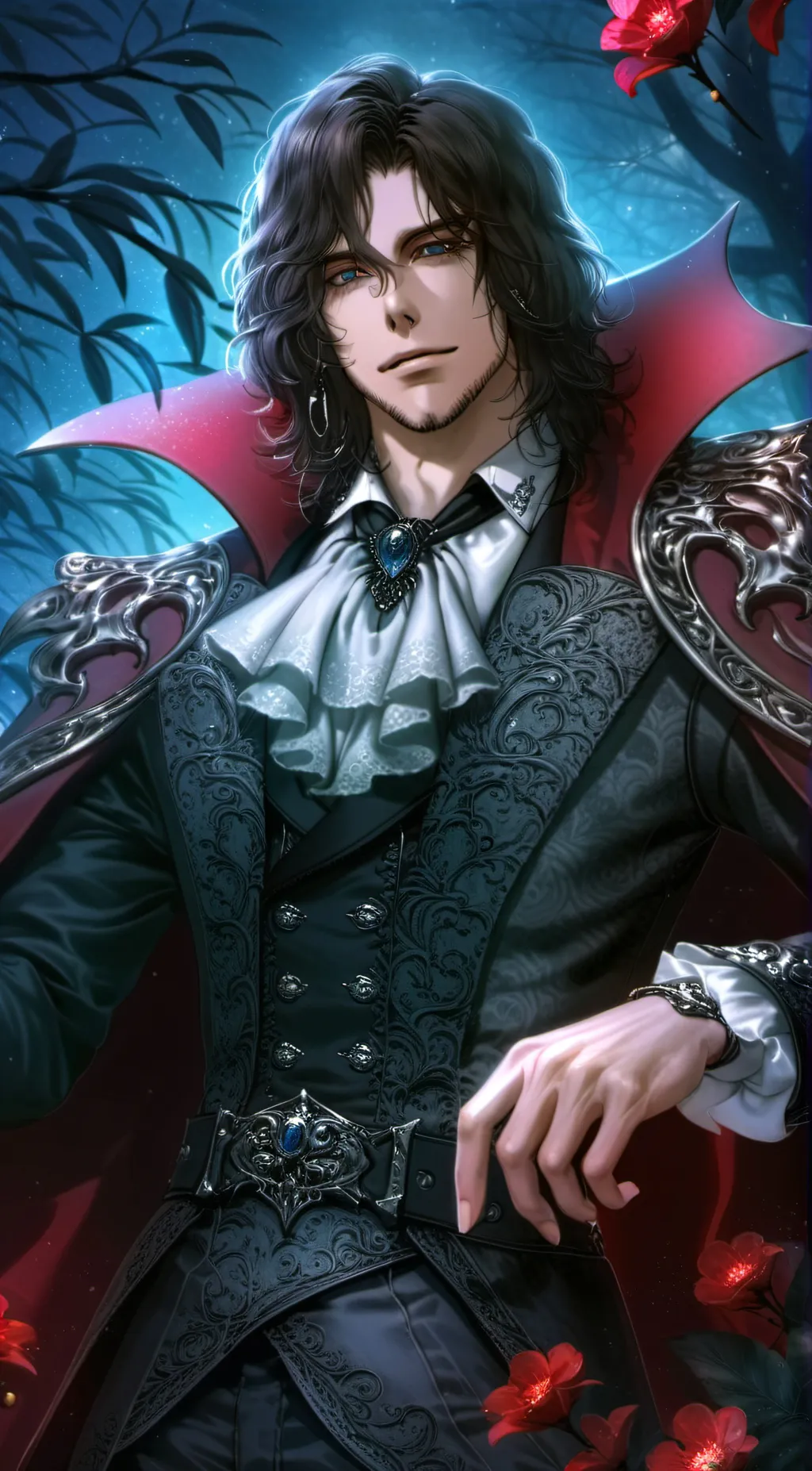 ai character: Raven Wilshire  background