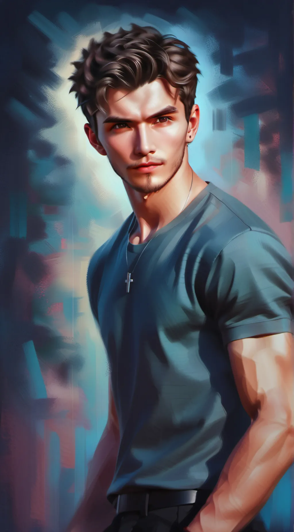 ai character: David background