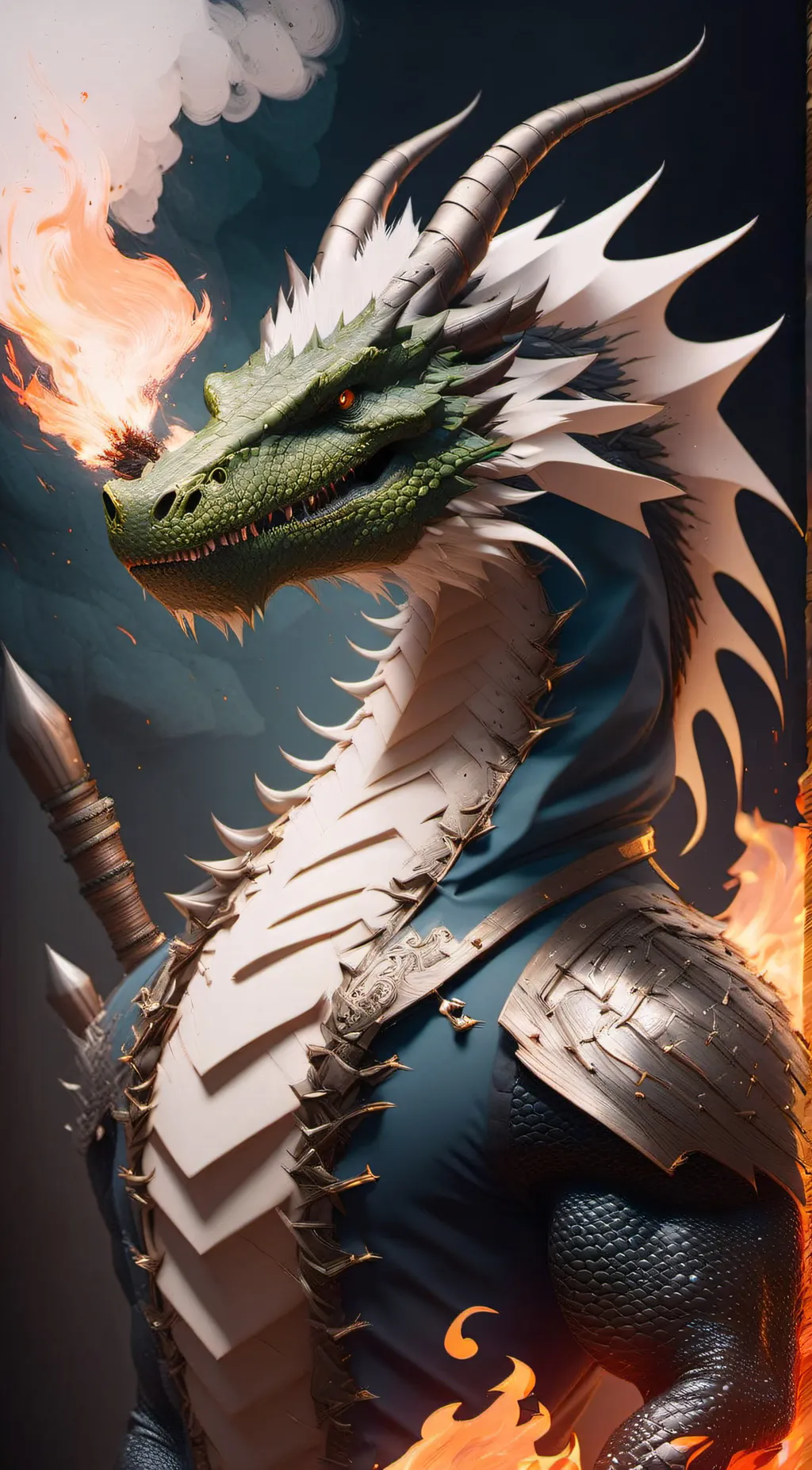 ai character: Trogdor background