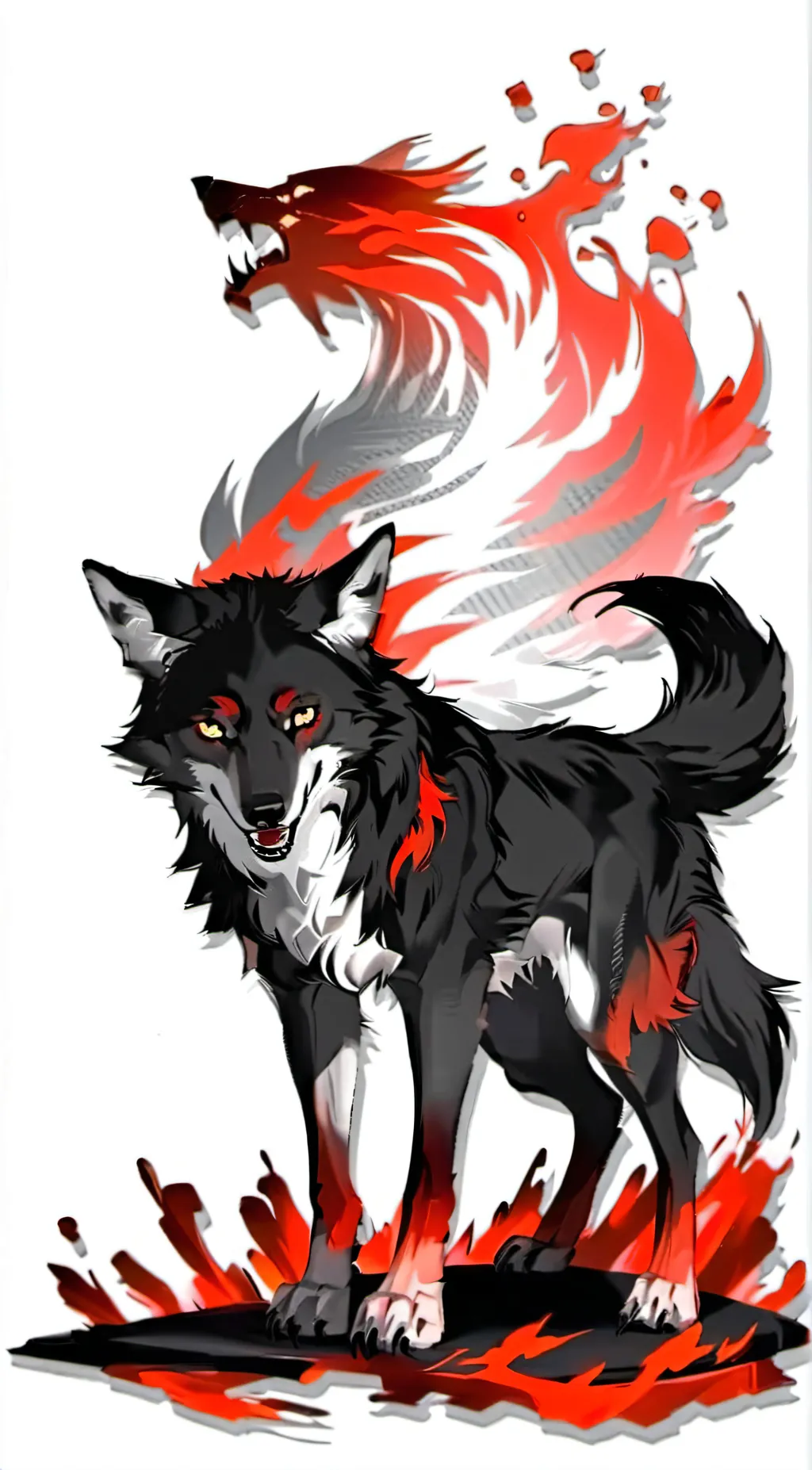 ai character: Hell pound background