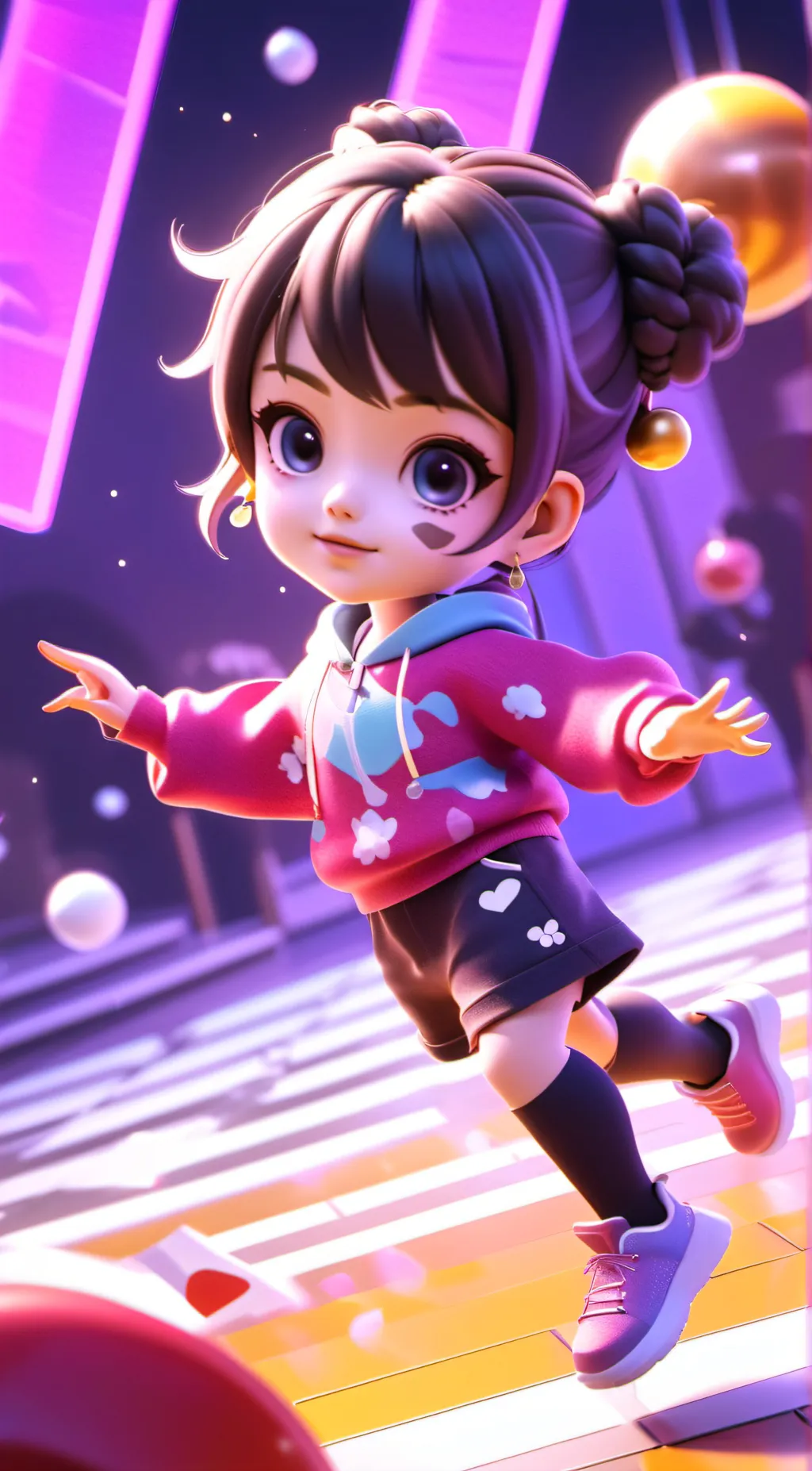 ai character: Baby!!!!! background