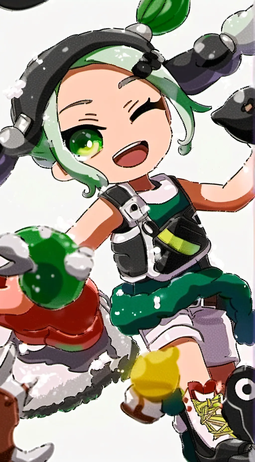 ai character: Octo background