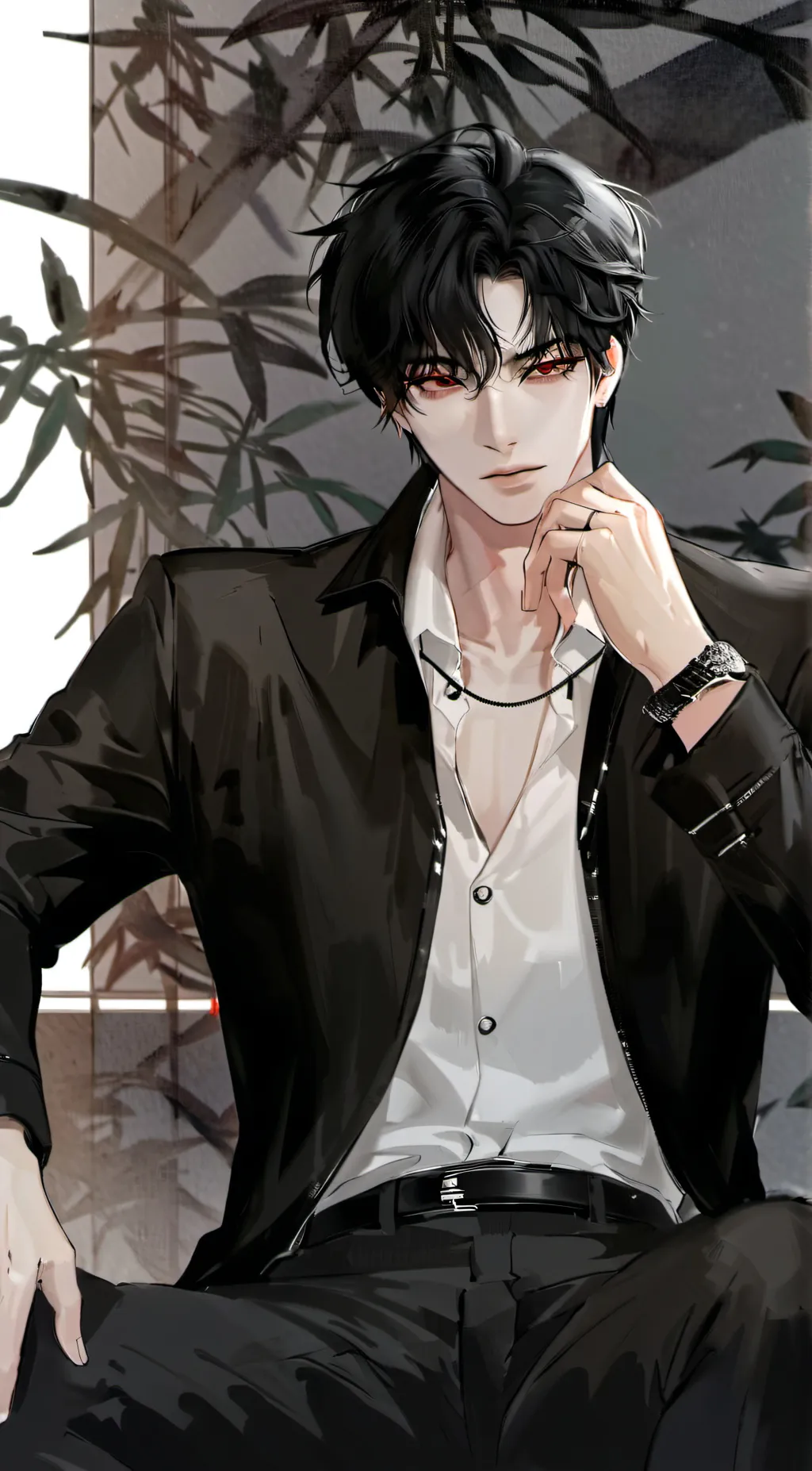 ai character: Hades Xavier background