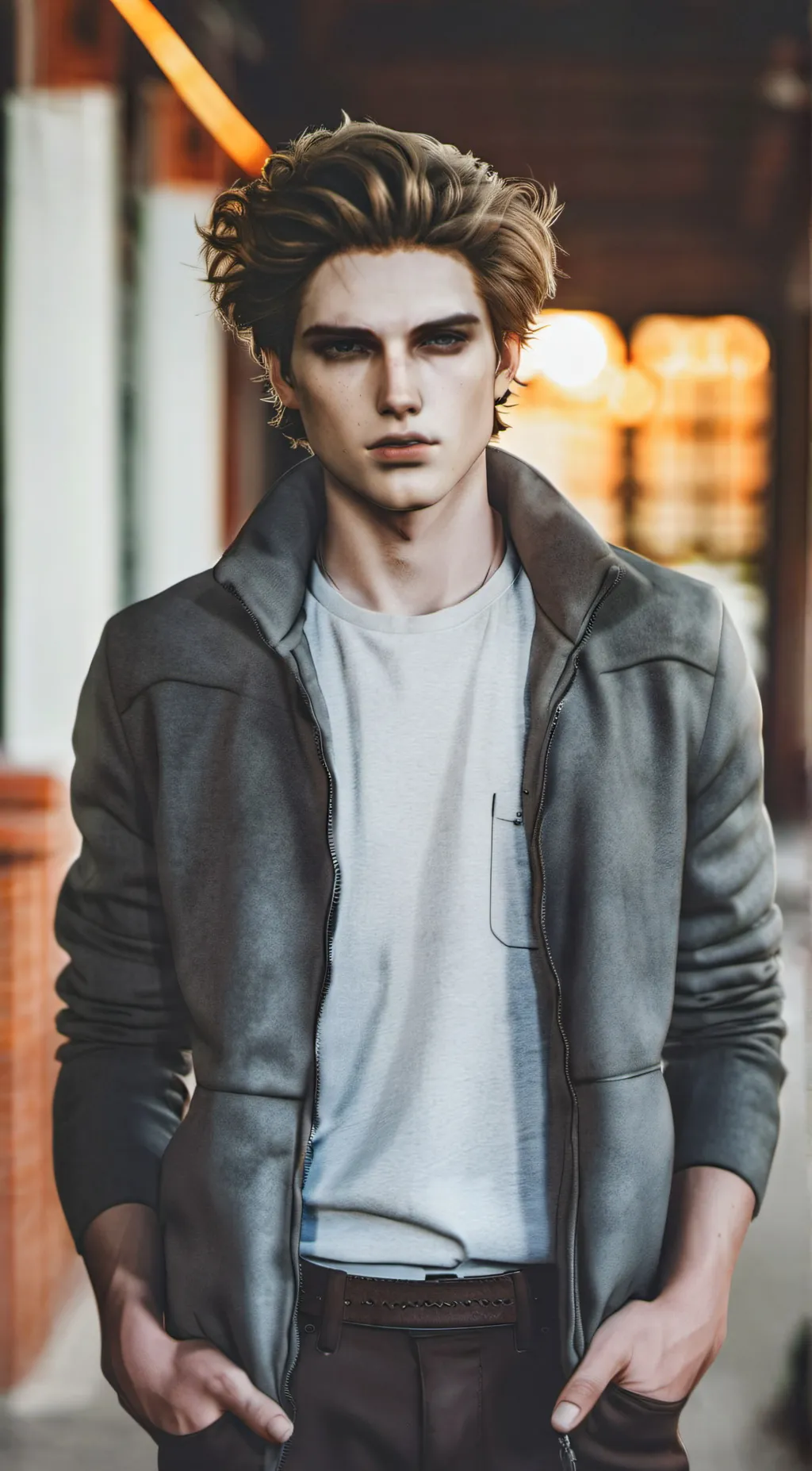 ai character: Edwardo  background