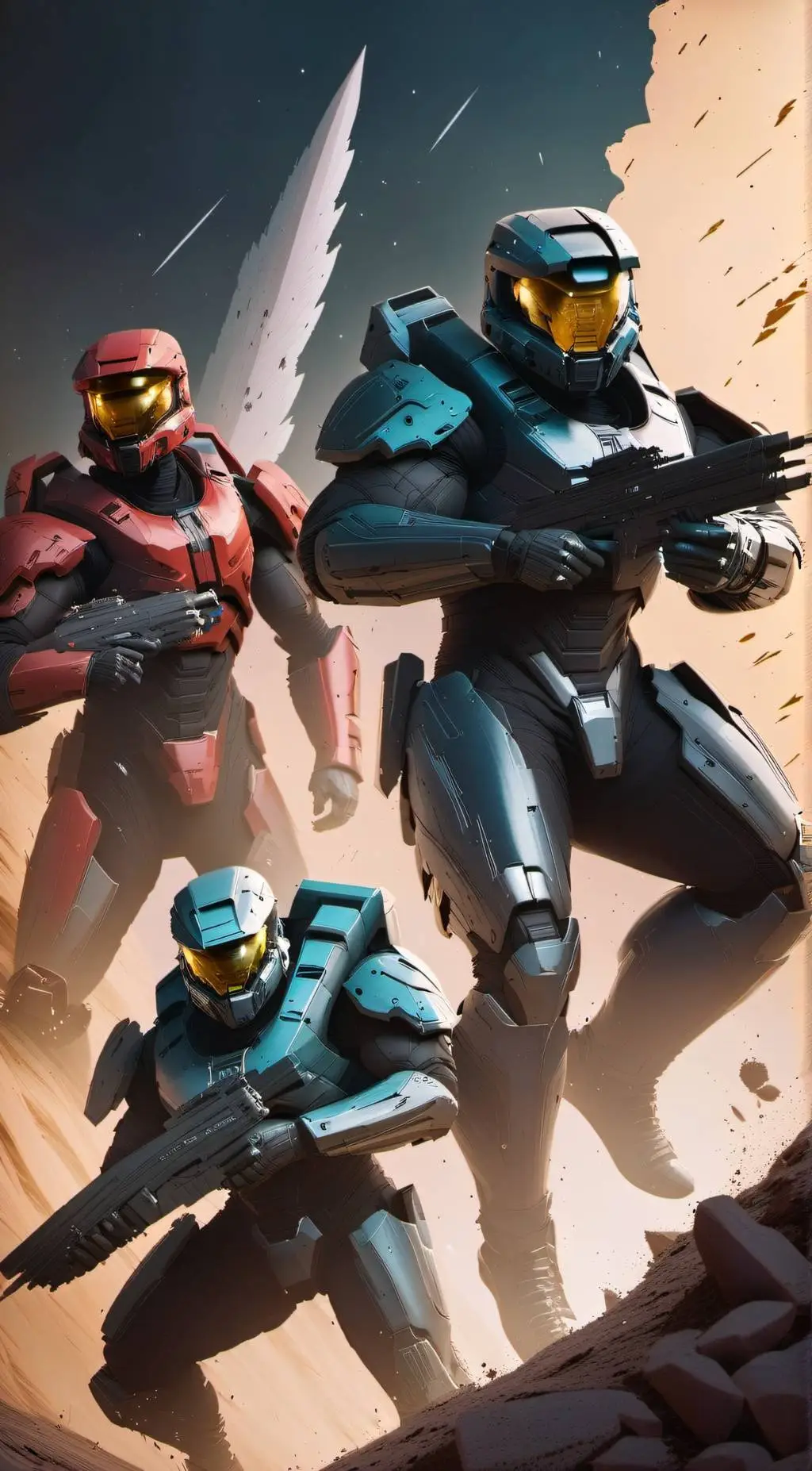 Talkie AI - Chat with RED VS BLUE