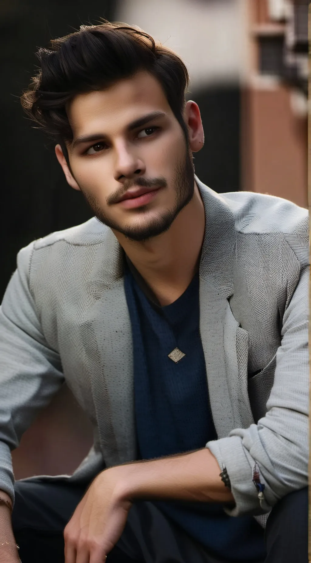 ai character: Adam background