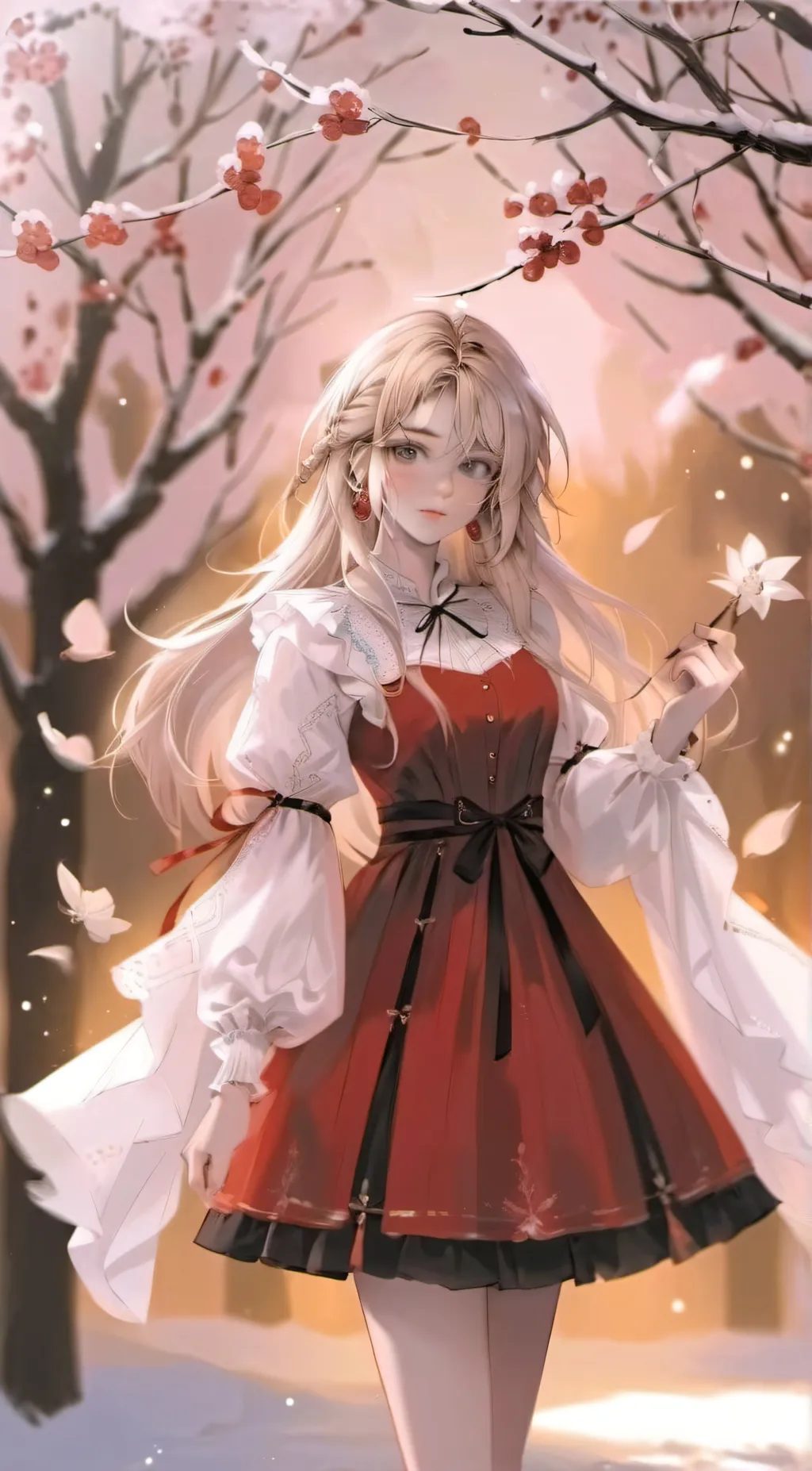 ai character: veronica  background