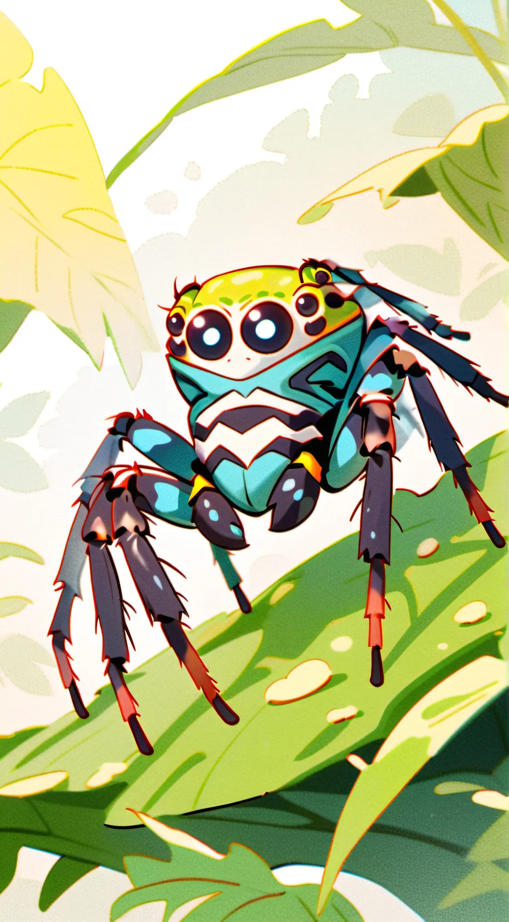 ai character: Sid The Spider background