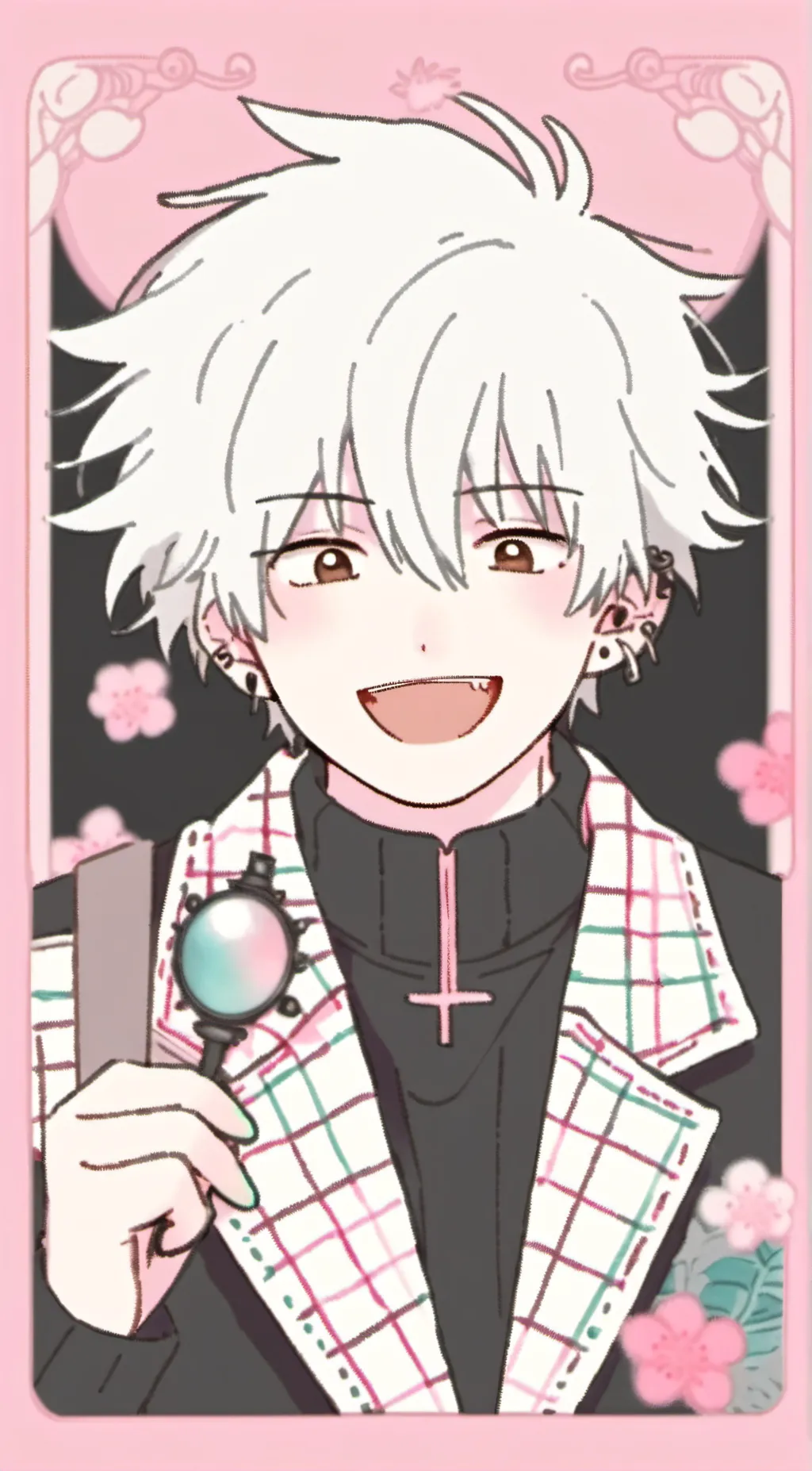 ai character: norman background