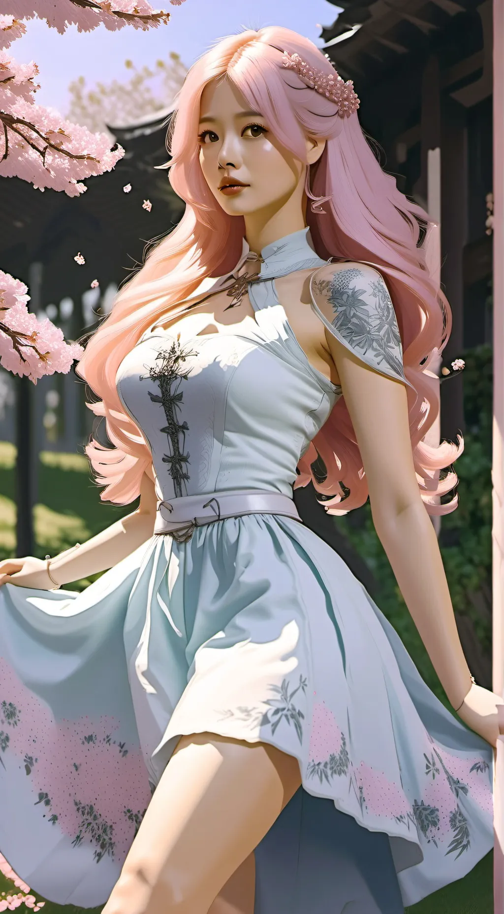 ai character: Cyla  background