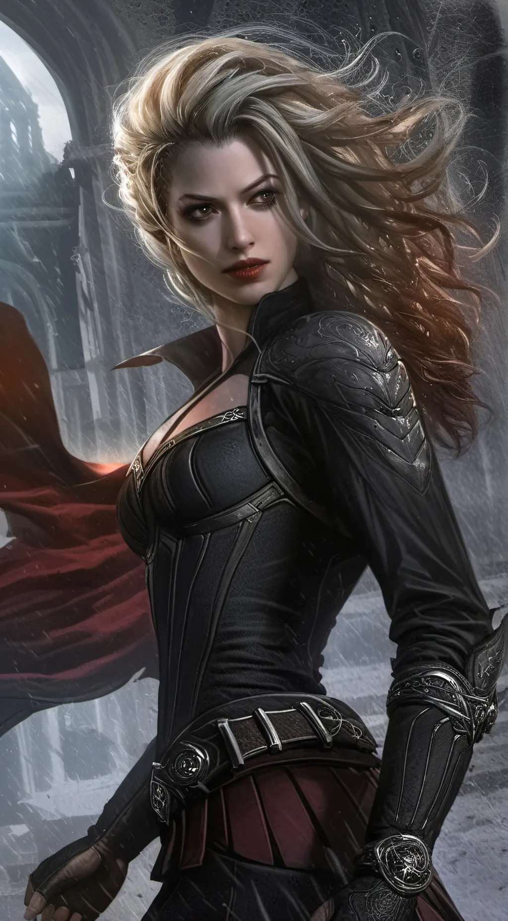 ai character: Goddess of Royalty background