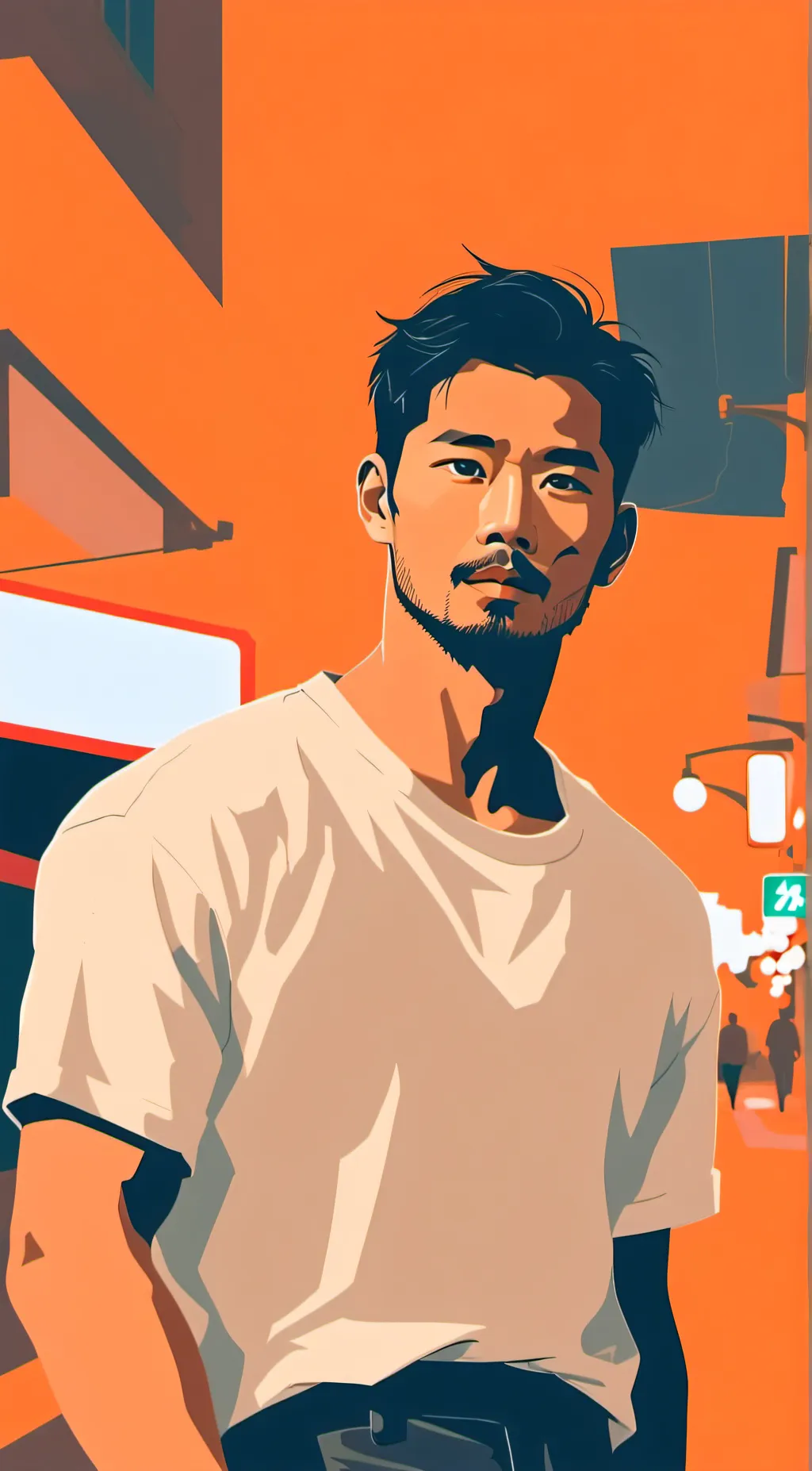 ai character: Miggy background