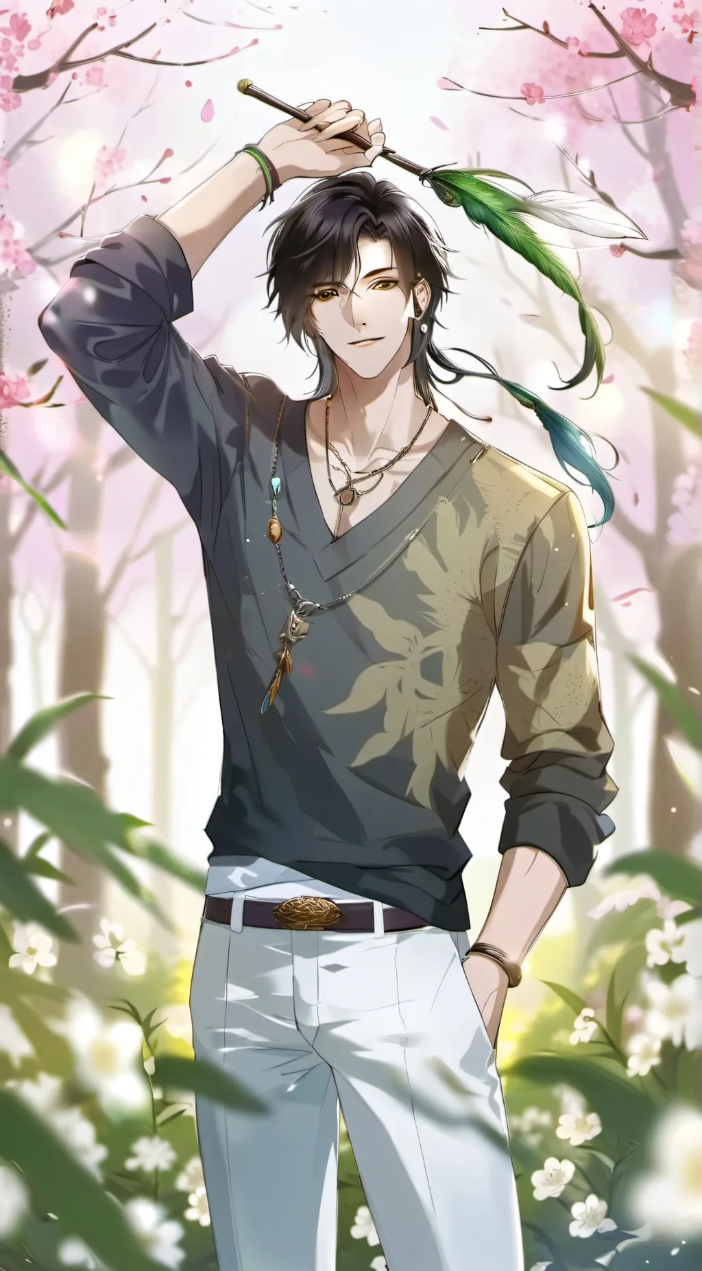 ai character: Lian Xiao background