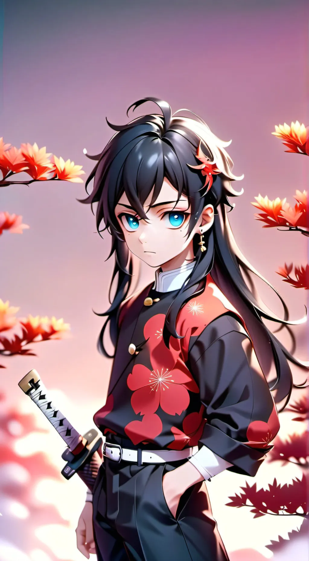 ai character: Muichiro +Others background