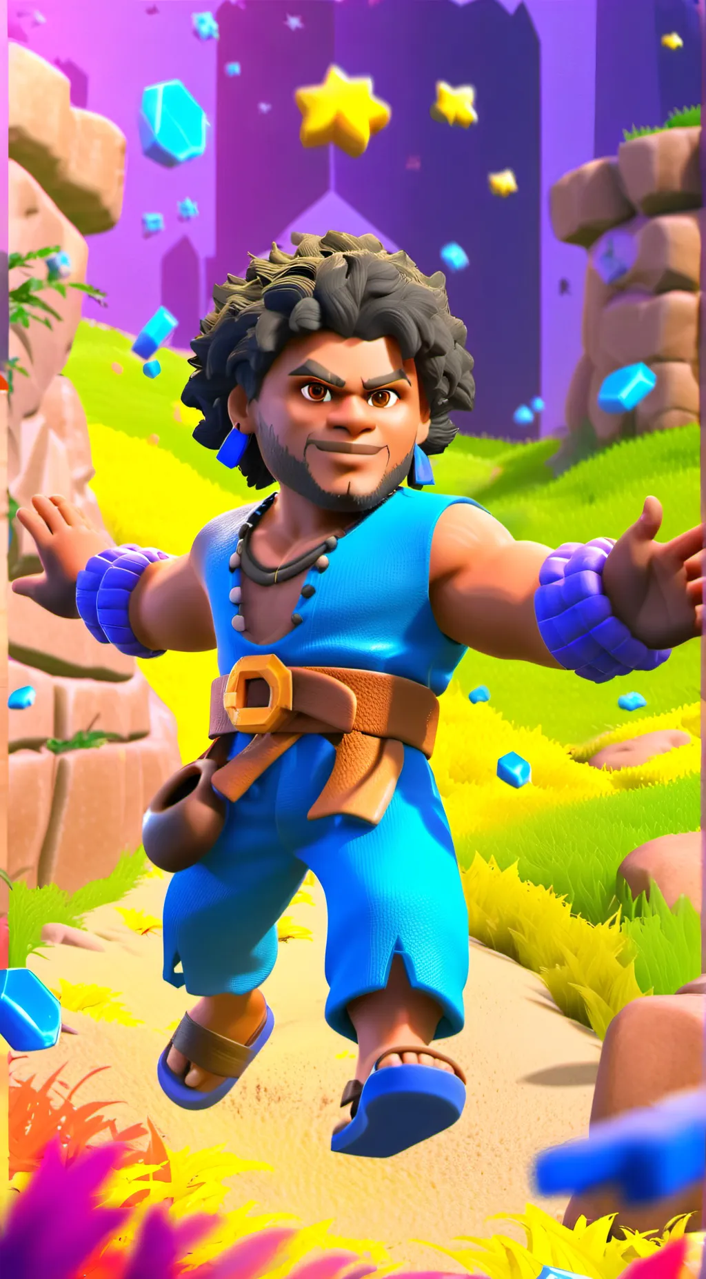 ai character: Spicy nights. background