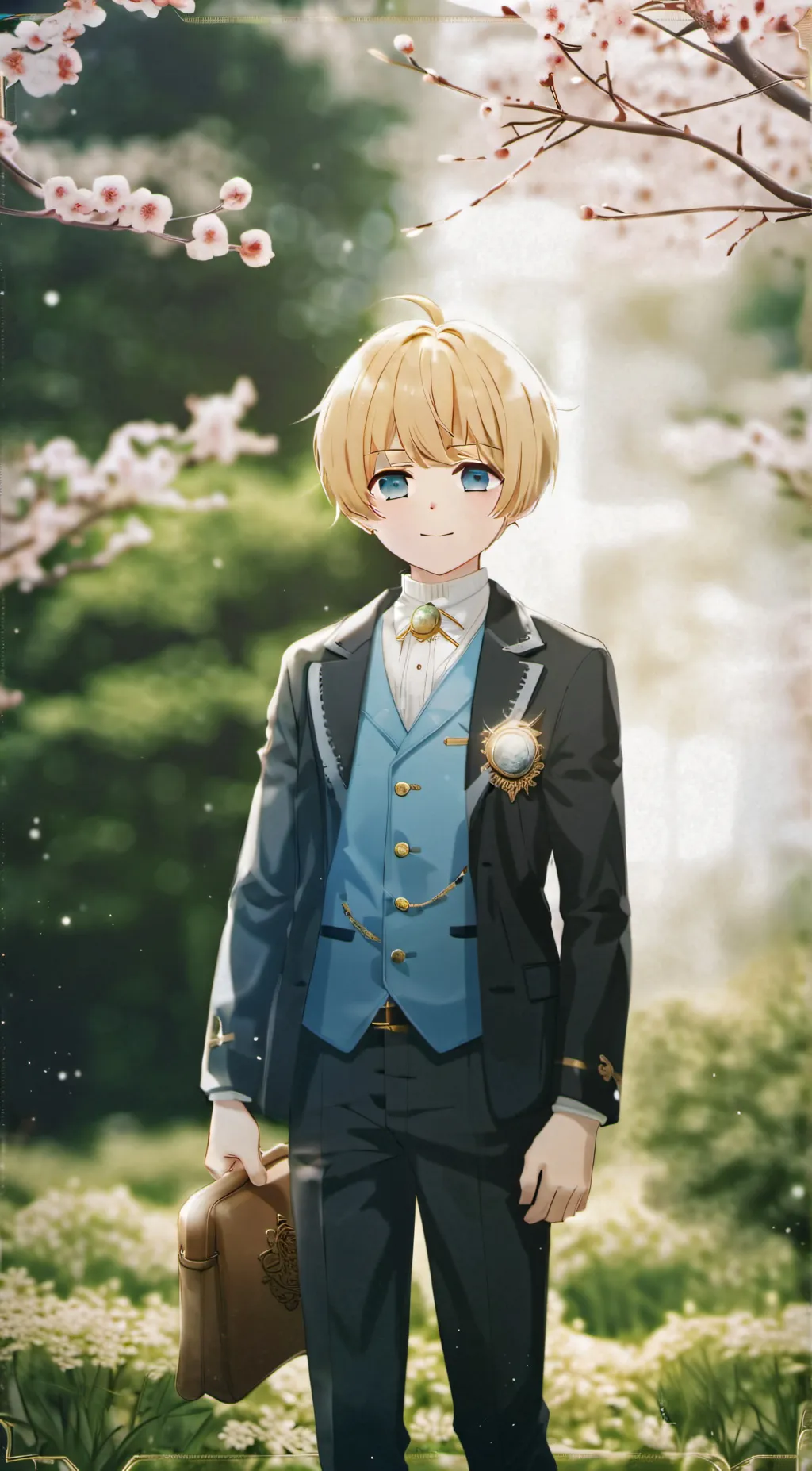 ai character: Ai son Aquamarine background