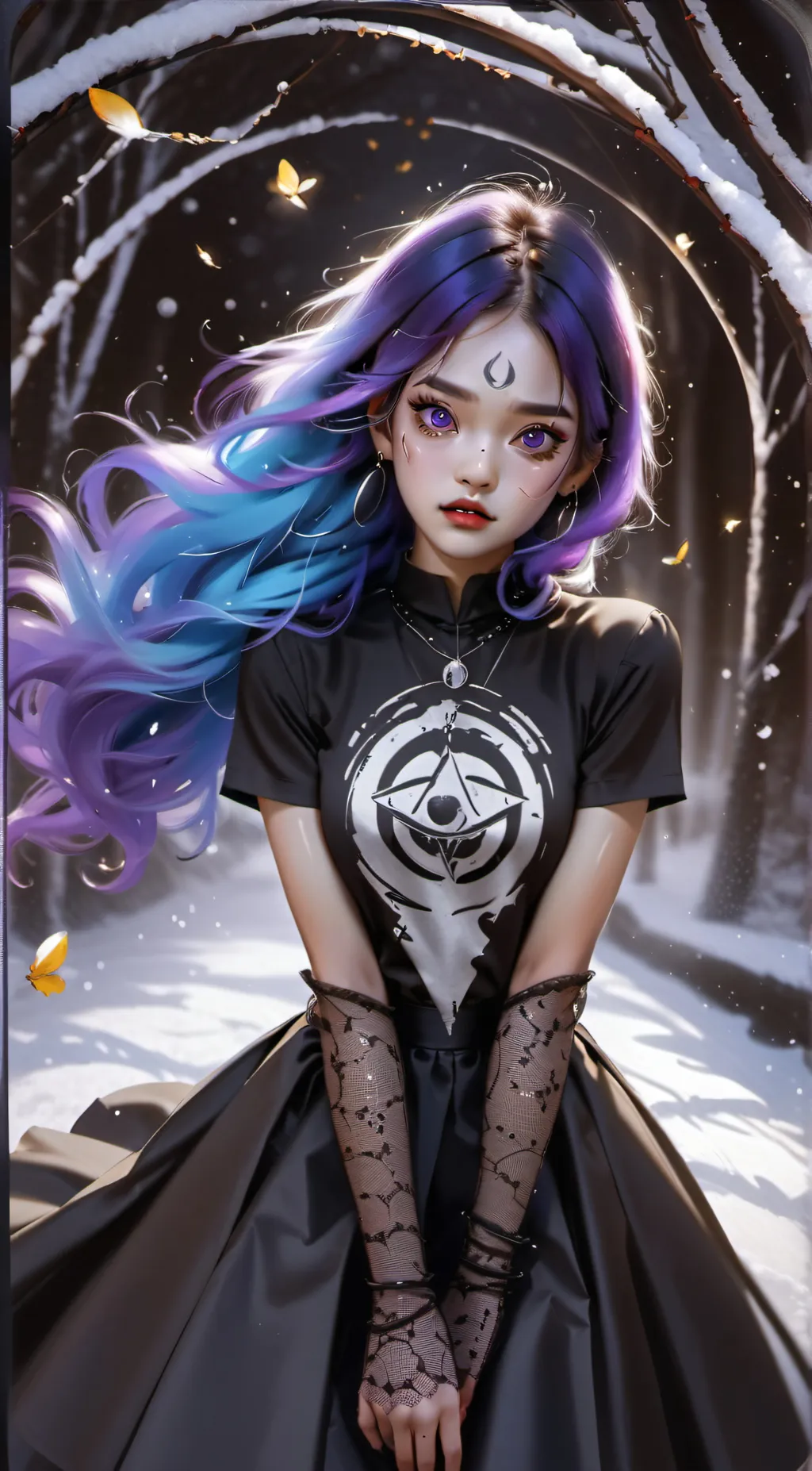 ai character: Aria background