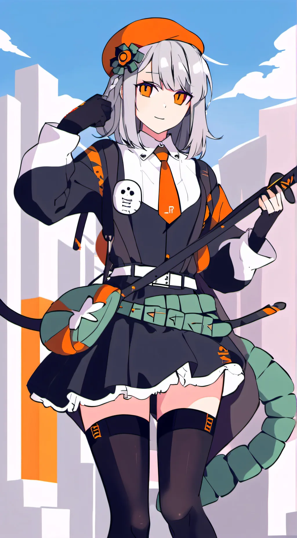 ai character: mangle  background