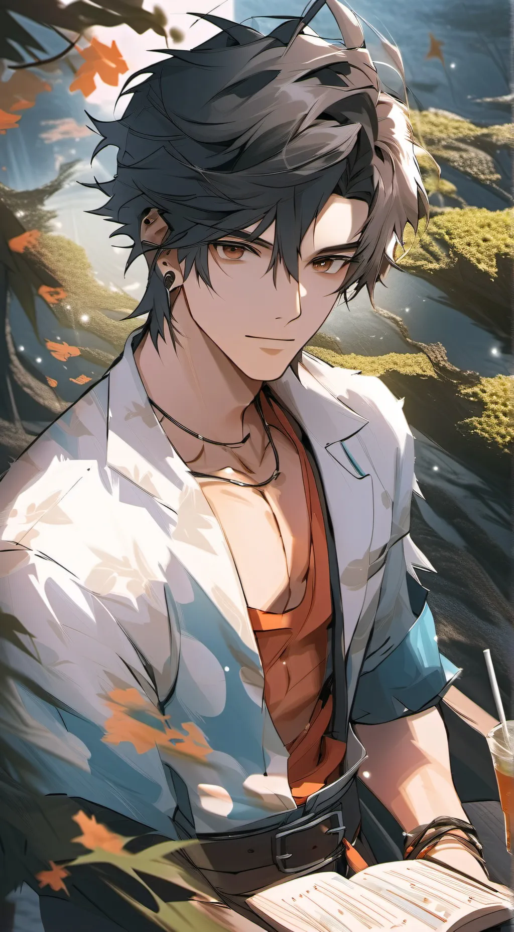 ai character: Max background