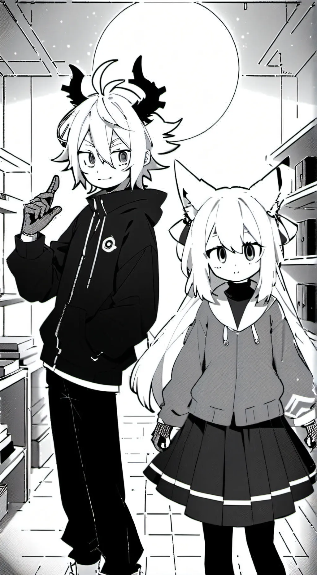 ai character: Zip background