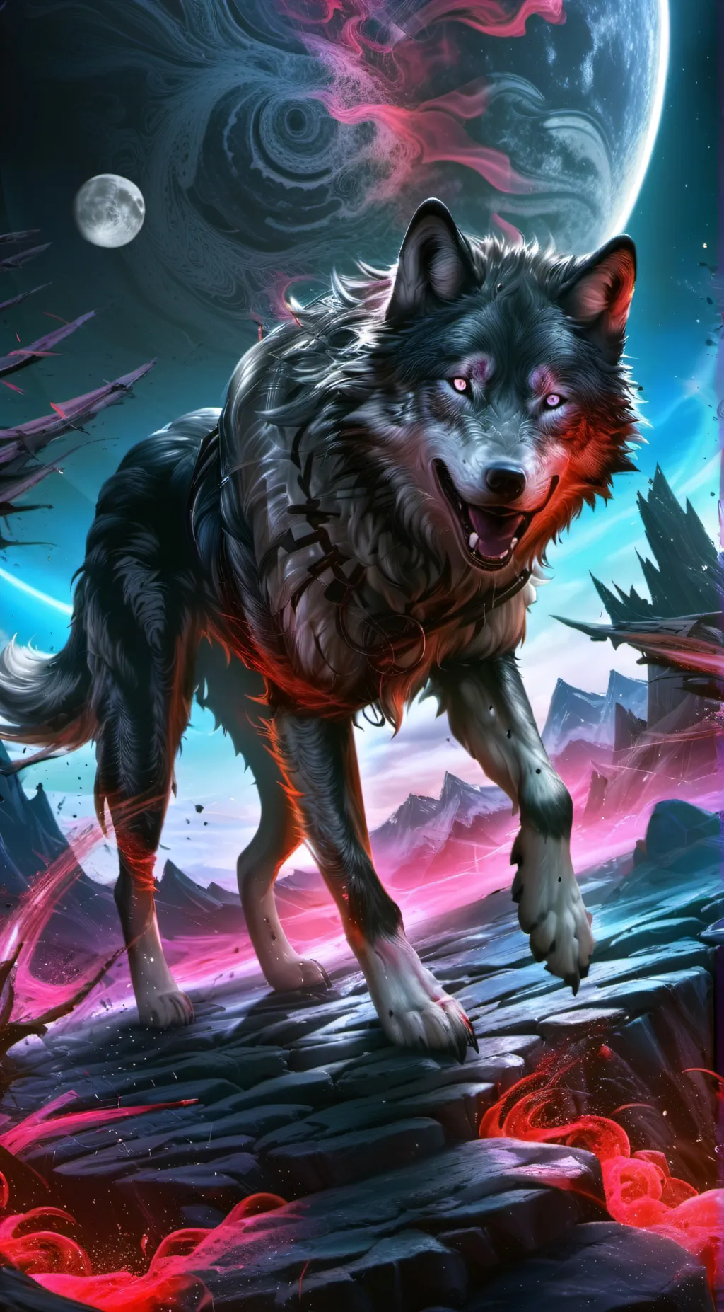 ai character: Aria background