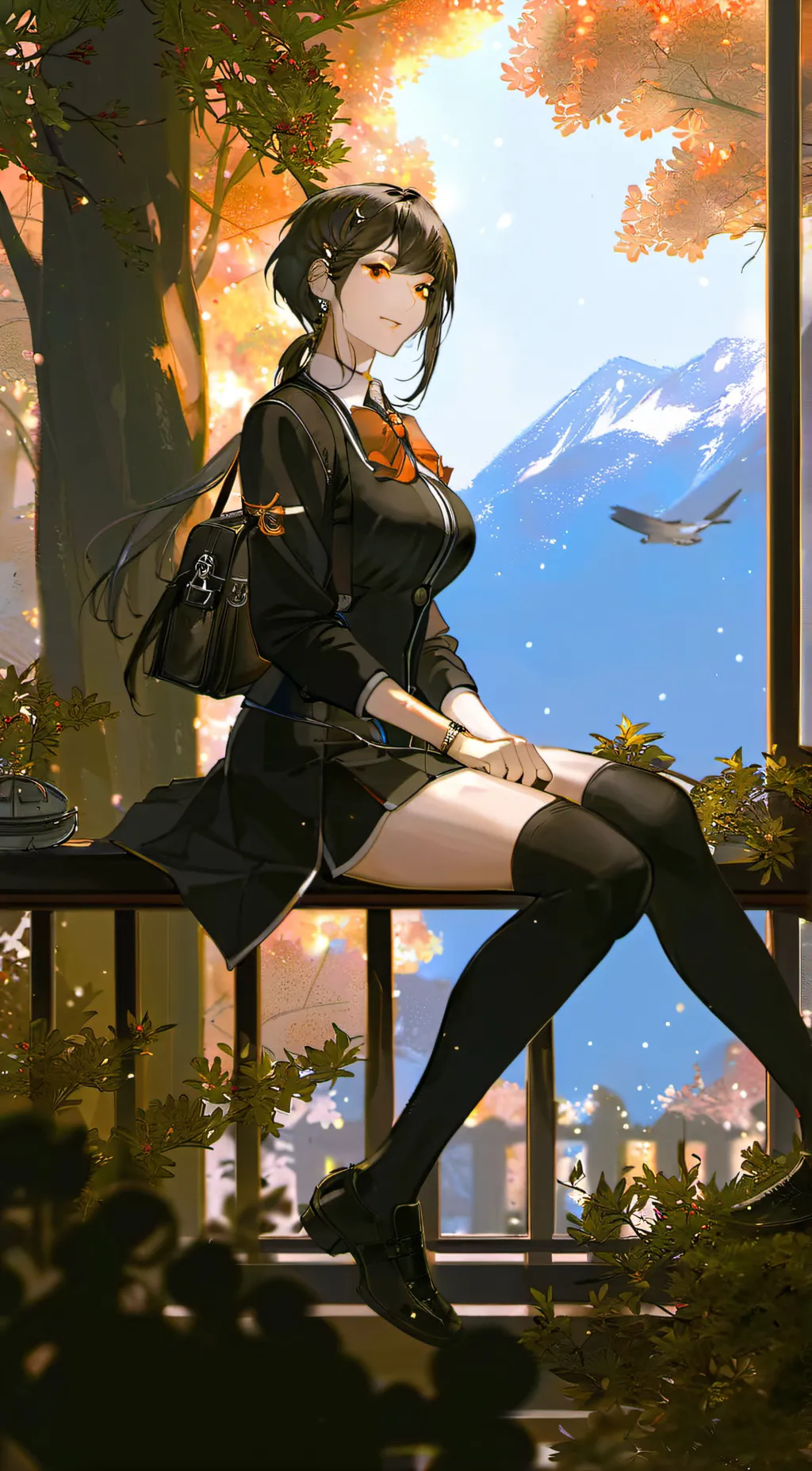 ai character: Leo background