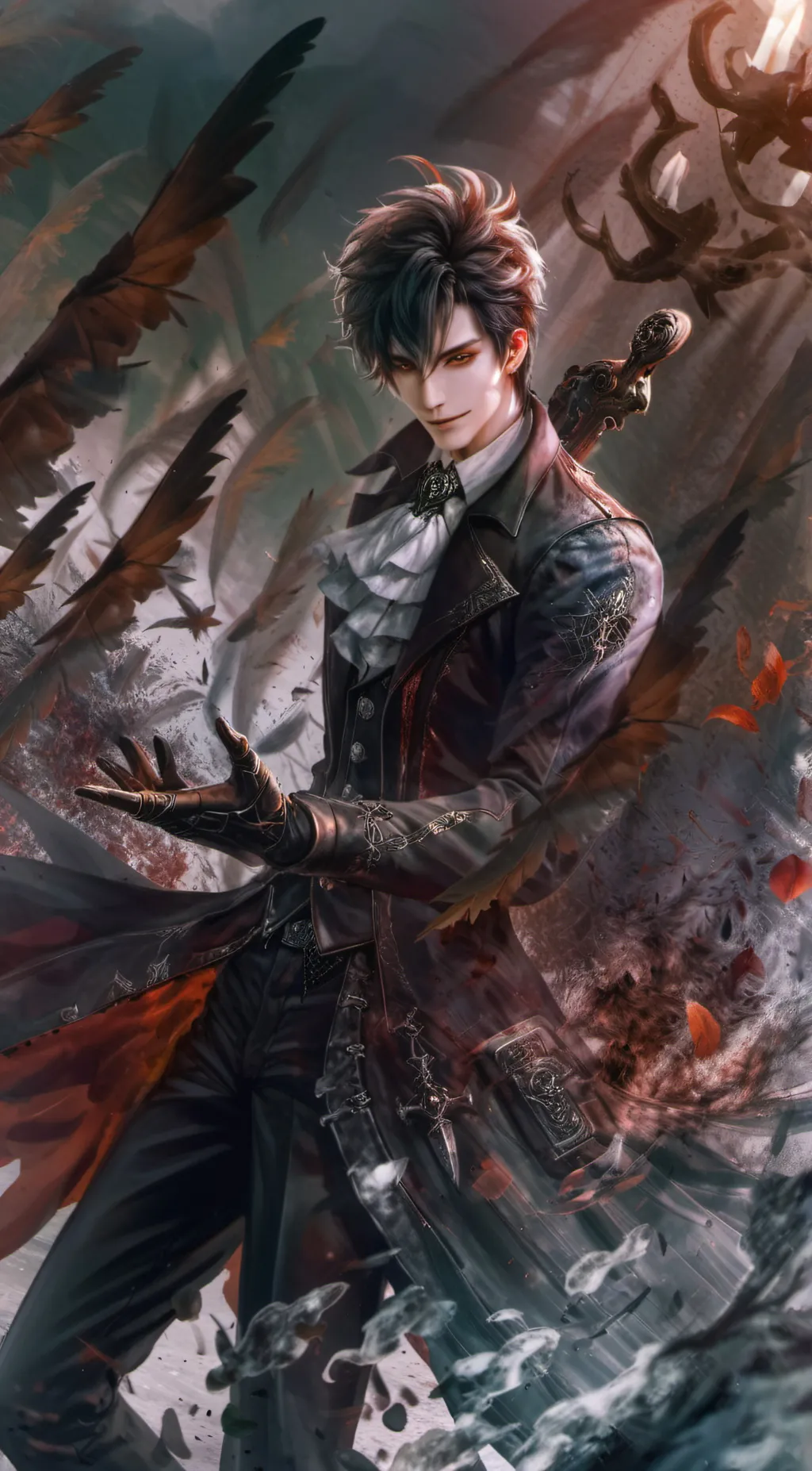 ai character: Alexander Poppins background