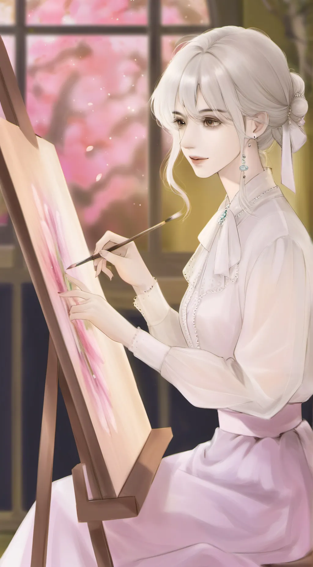 ai character: Aiko Washington background