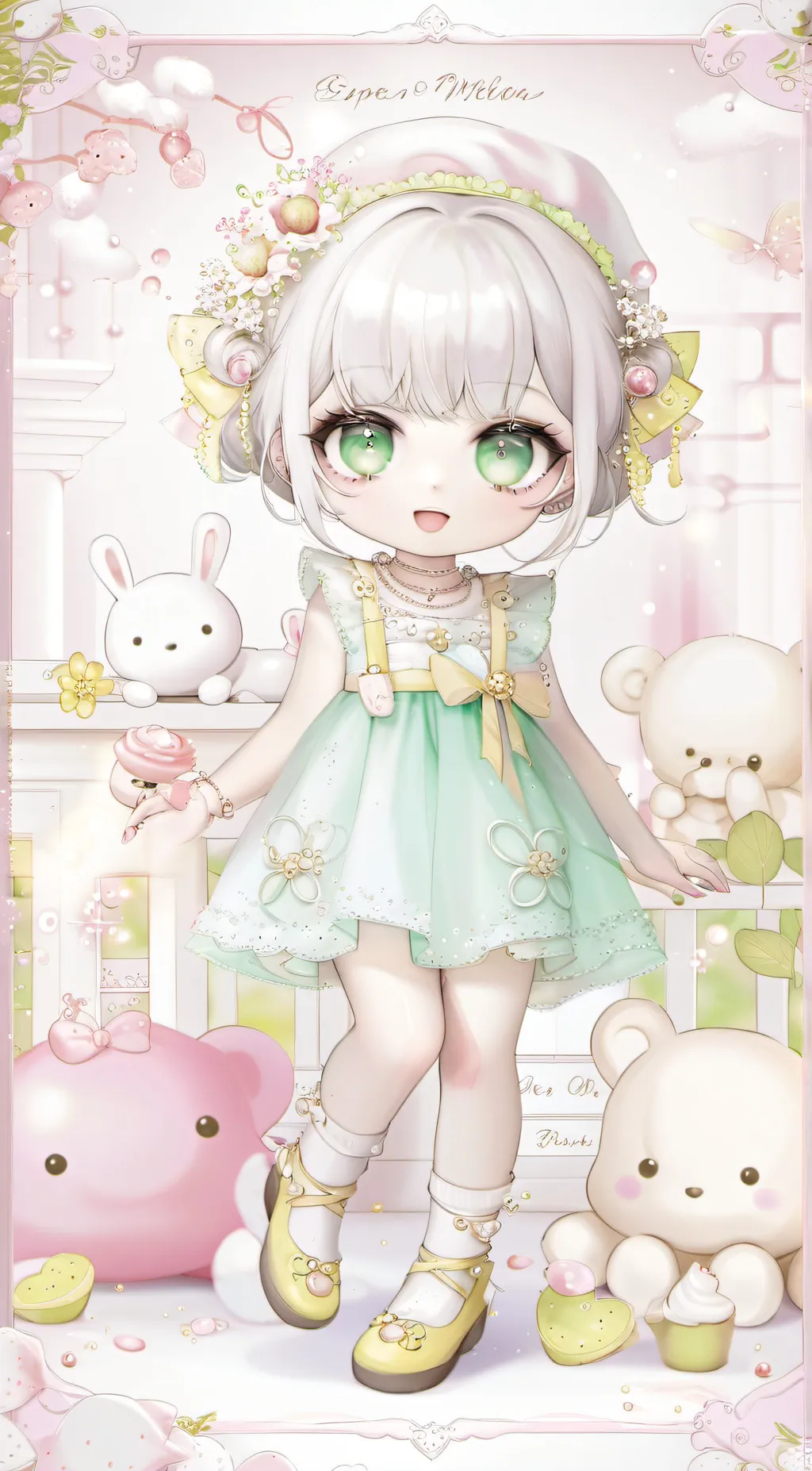 ai character: Lily background