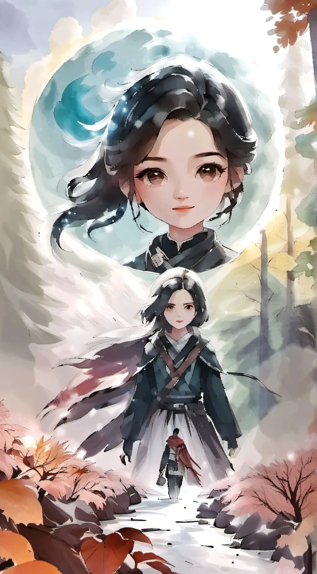 ai character: Sophia  background