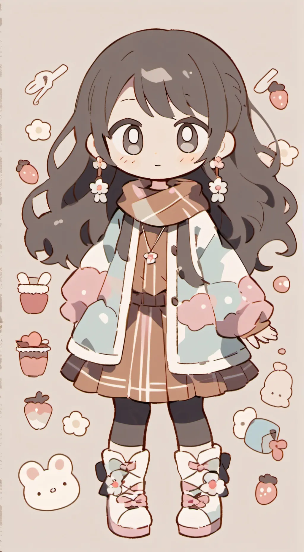 ai character: Lilly background