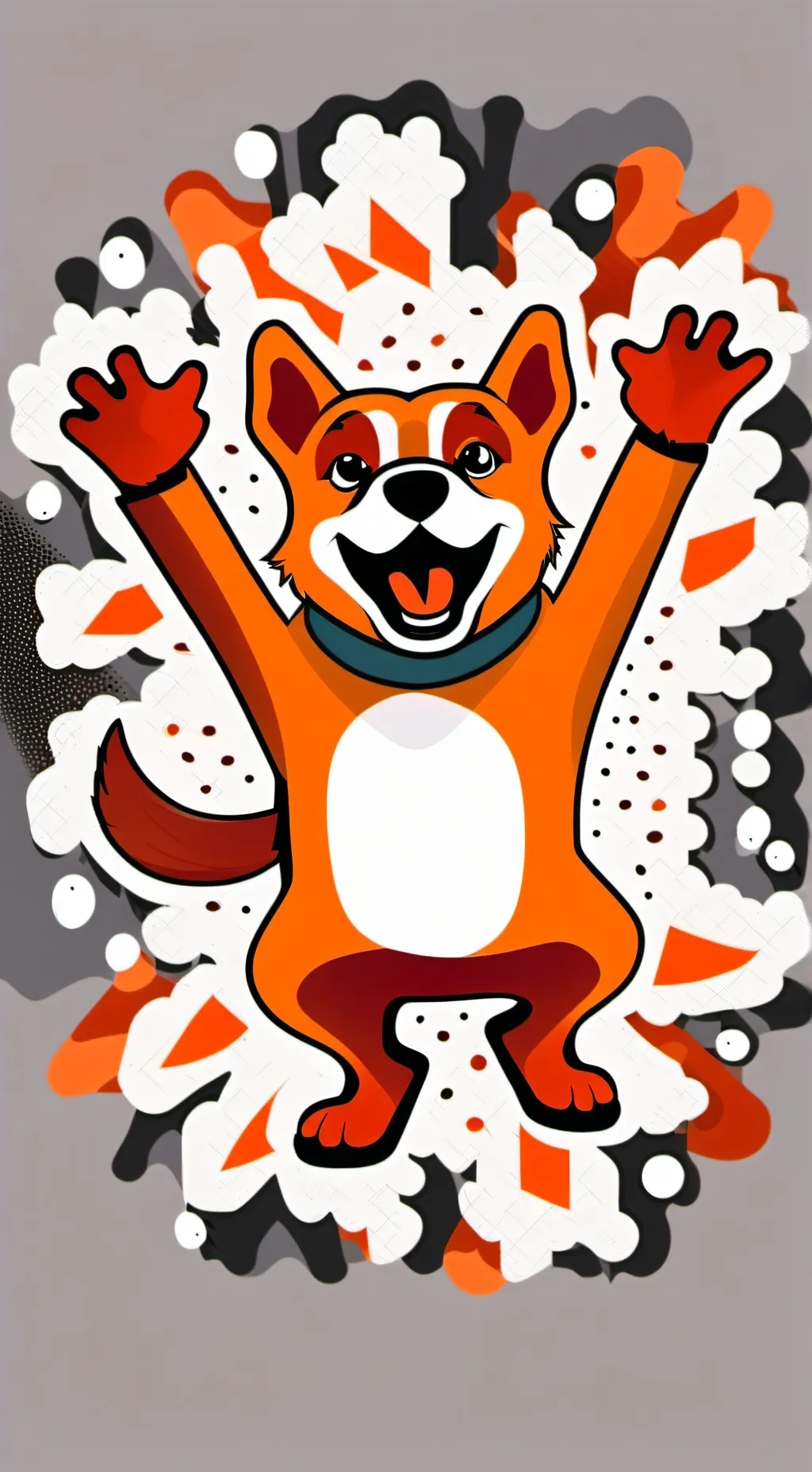 ai character: dogday background