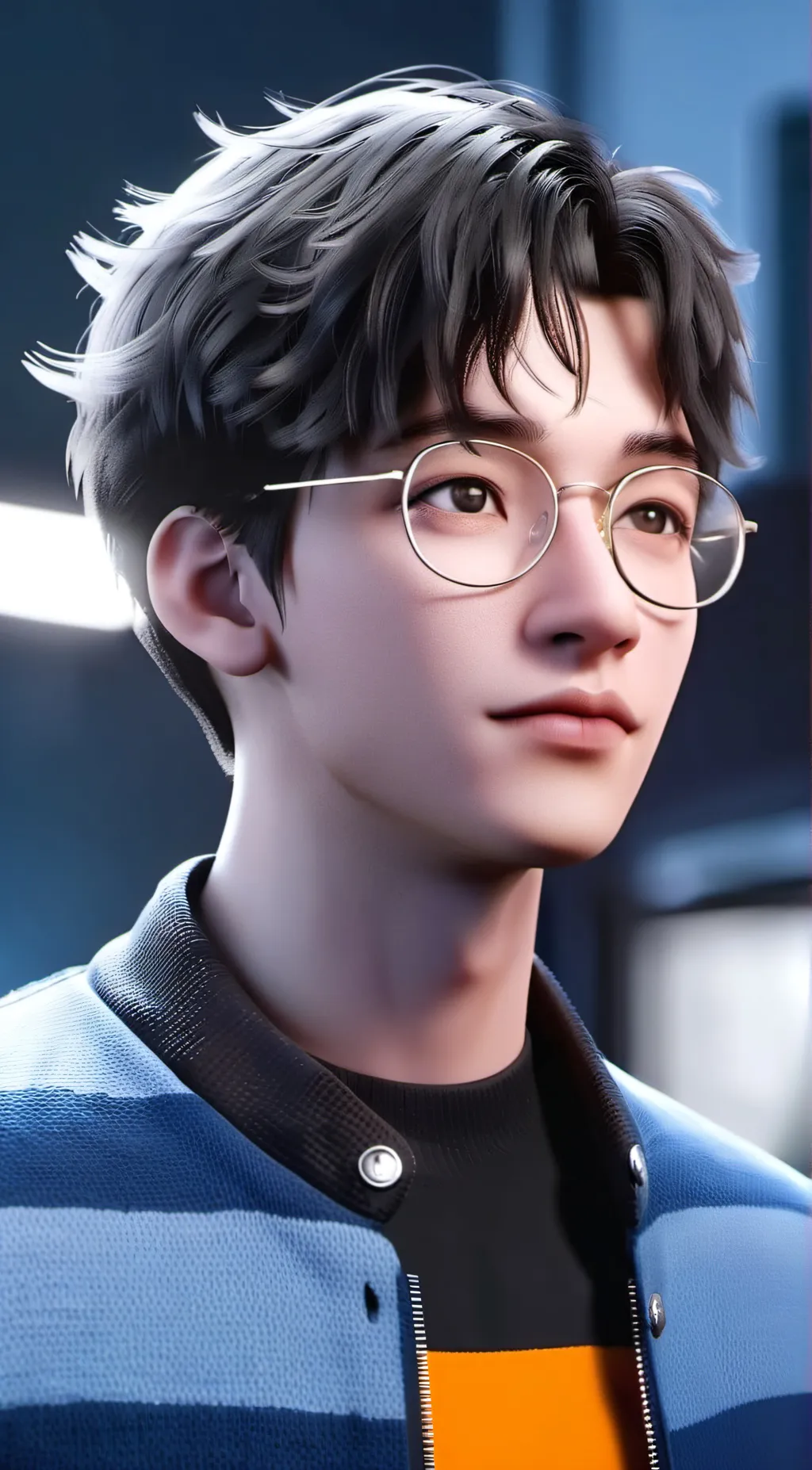 ai character: ted sandborn background