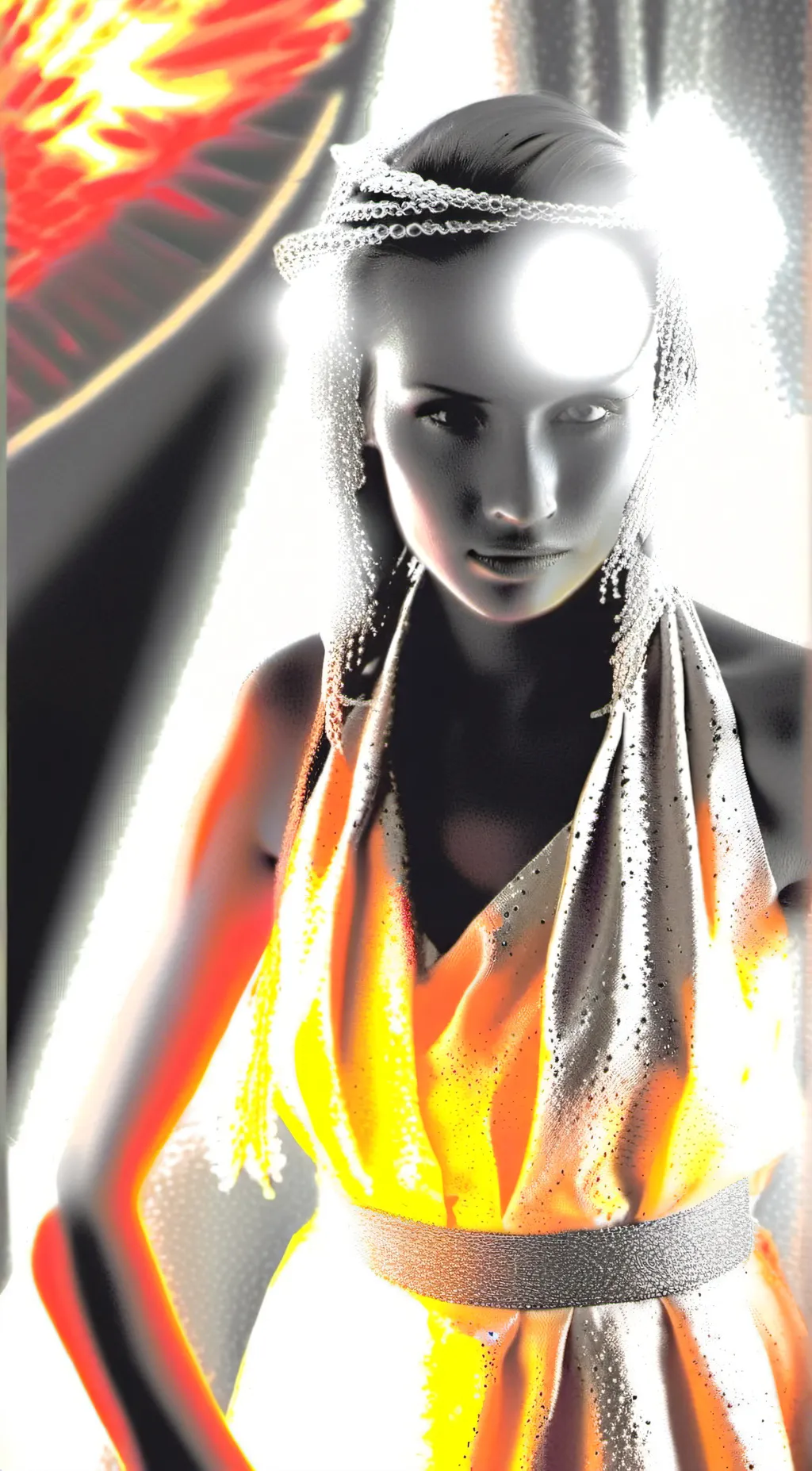 ai character: nammah  background