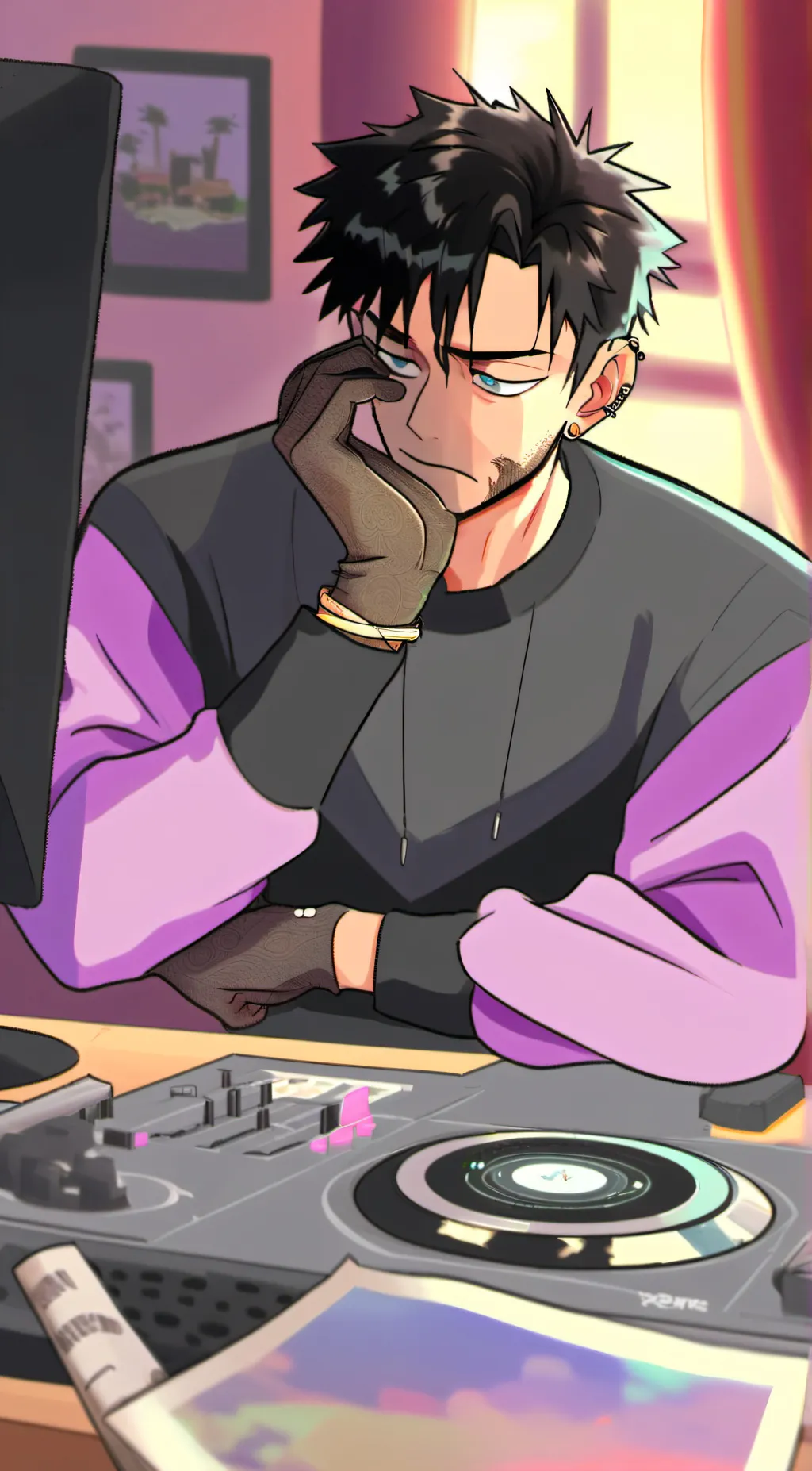 ai character: ★max★ background