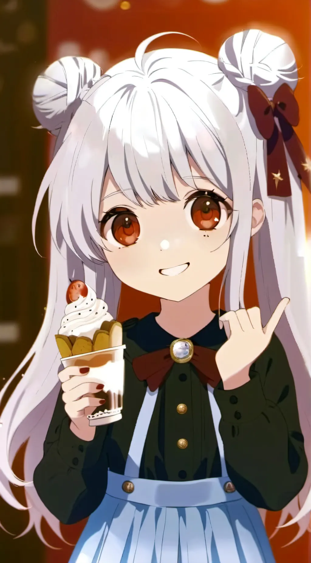 ai character: Alina  background