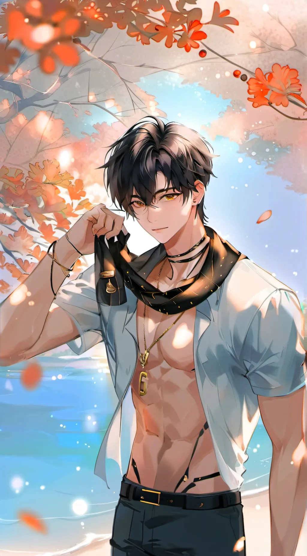 ai character: Clarenz Galanza background