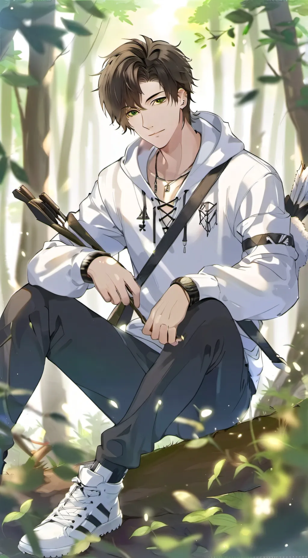 ai character: Max background