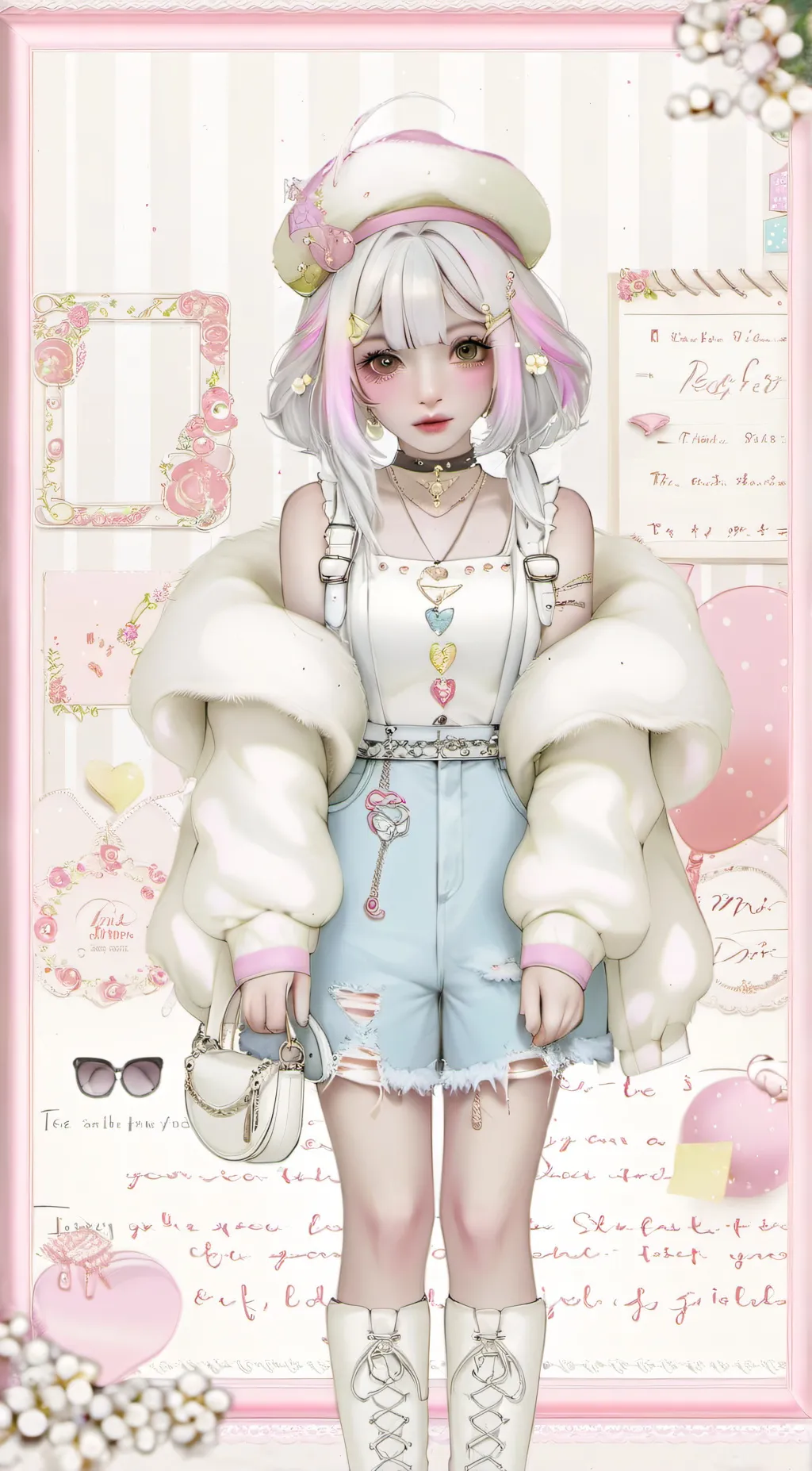 ai character: ester<3 background