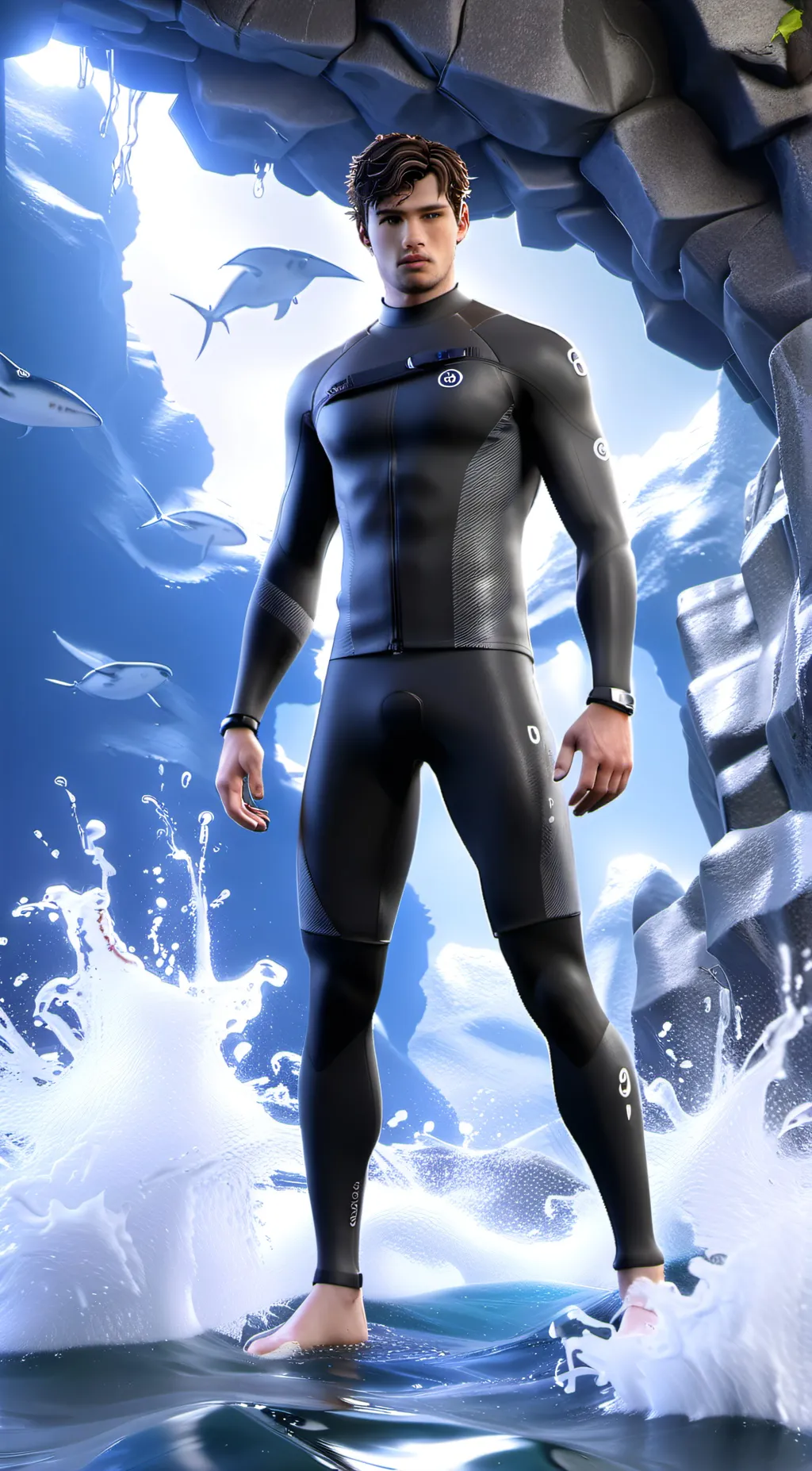 ai character: dad background