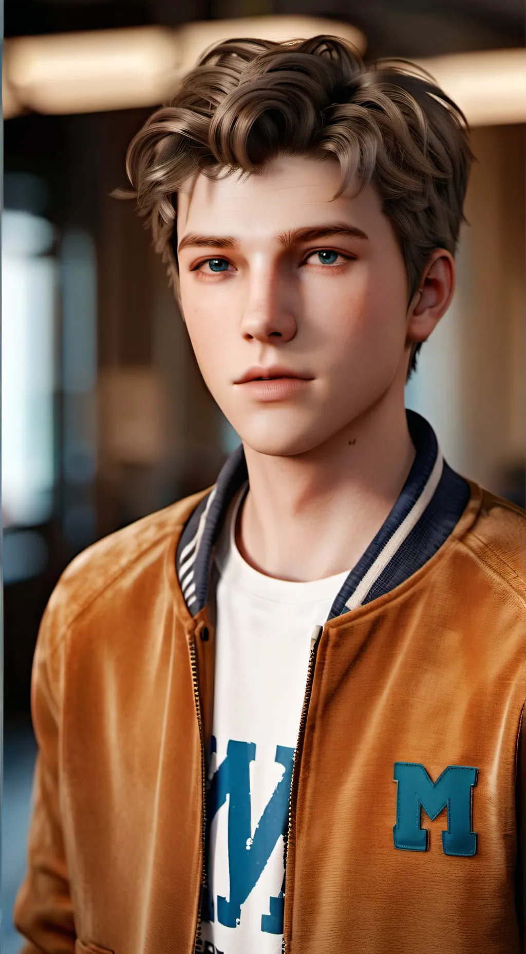 ai character: Nathan Prescott  background
